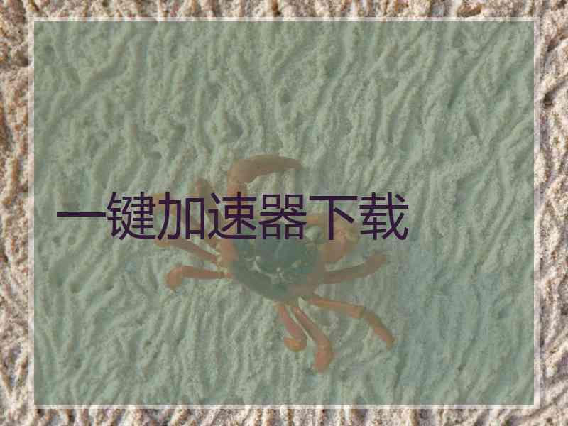 一键加速器下载