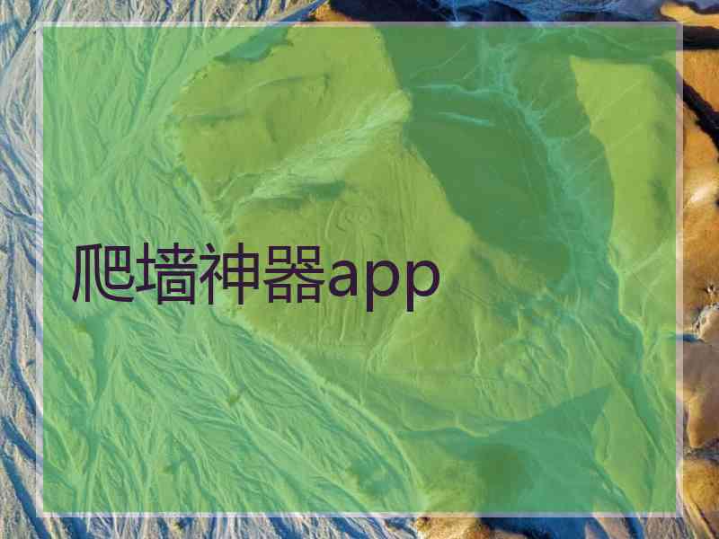爬墙神器app