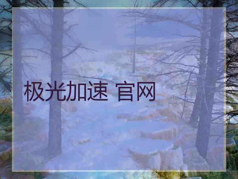 极光加速 官网