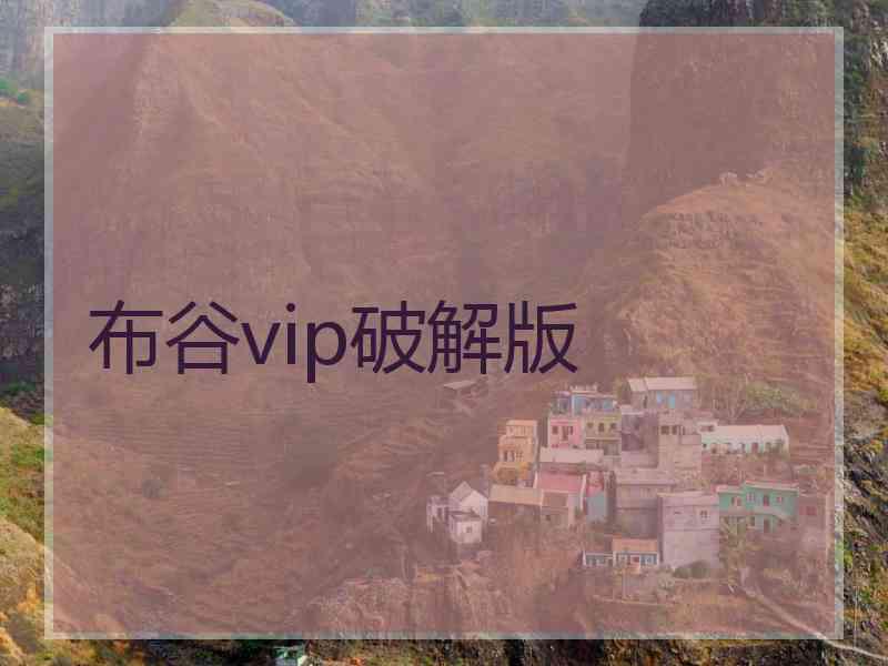 布谷vip破解版