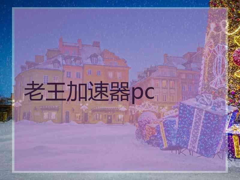 老王加速器pc