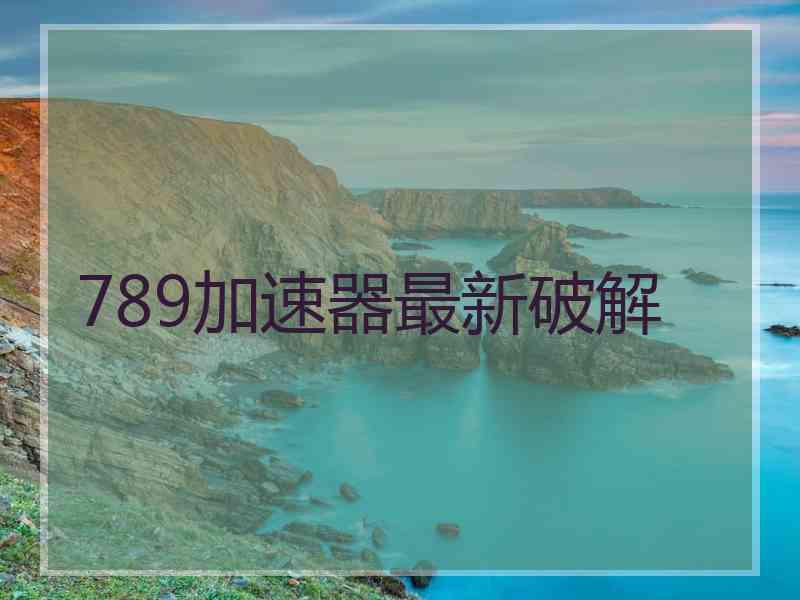 789加速器最新破解