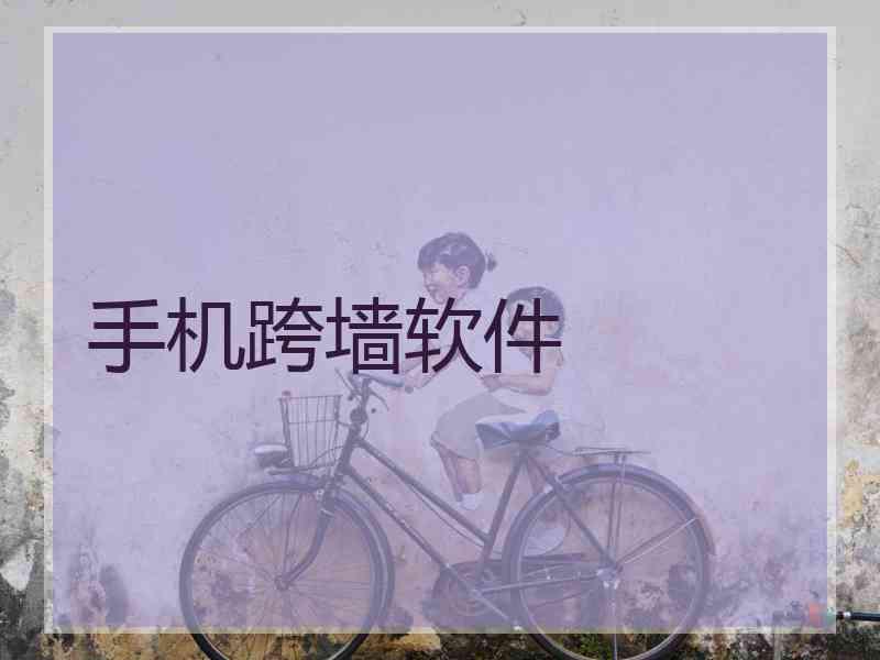 手机跨墙软件