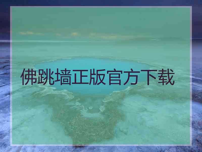 佛跳墙正版官方下载